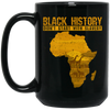 Black History Month, Revolution History, Didn't Start With Slavery Black Mug