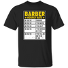 Funny Barber Gift, Barber Sayings, Barber Hourly Rate Gifts, Love Baber Unisex T-Shirt