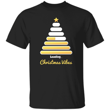 Christmas Tree, Golden Xmas Tree, Loading Xmas Tree, Merry Christmas, Trendy Chrismas Unisex T-Shirt