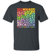 Celebrate Minds Of All Kinds, Colorfull Flower Unisex T-Shirt