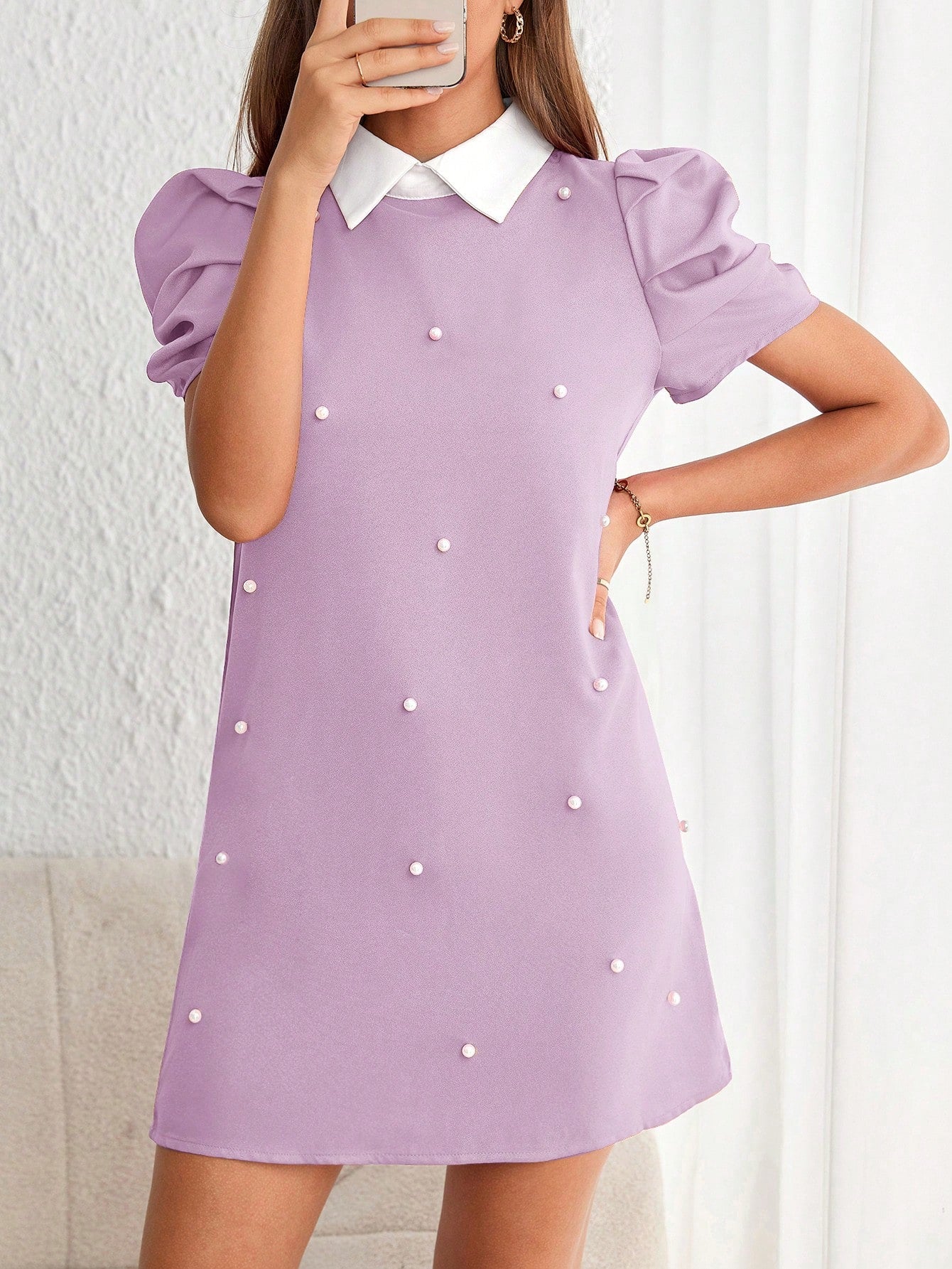 Introducing the Effortless Elegance dress: a minimalist masterpiece. With its solid color and pleated design, this dress exudes style and sophistication. Combining simplicity with elegance, this dress is perfect for daily wear. Elevate your wardrobe with effortless ease.