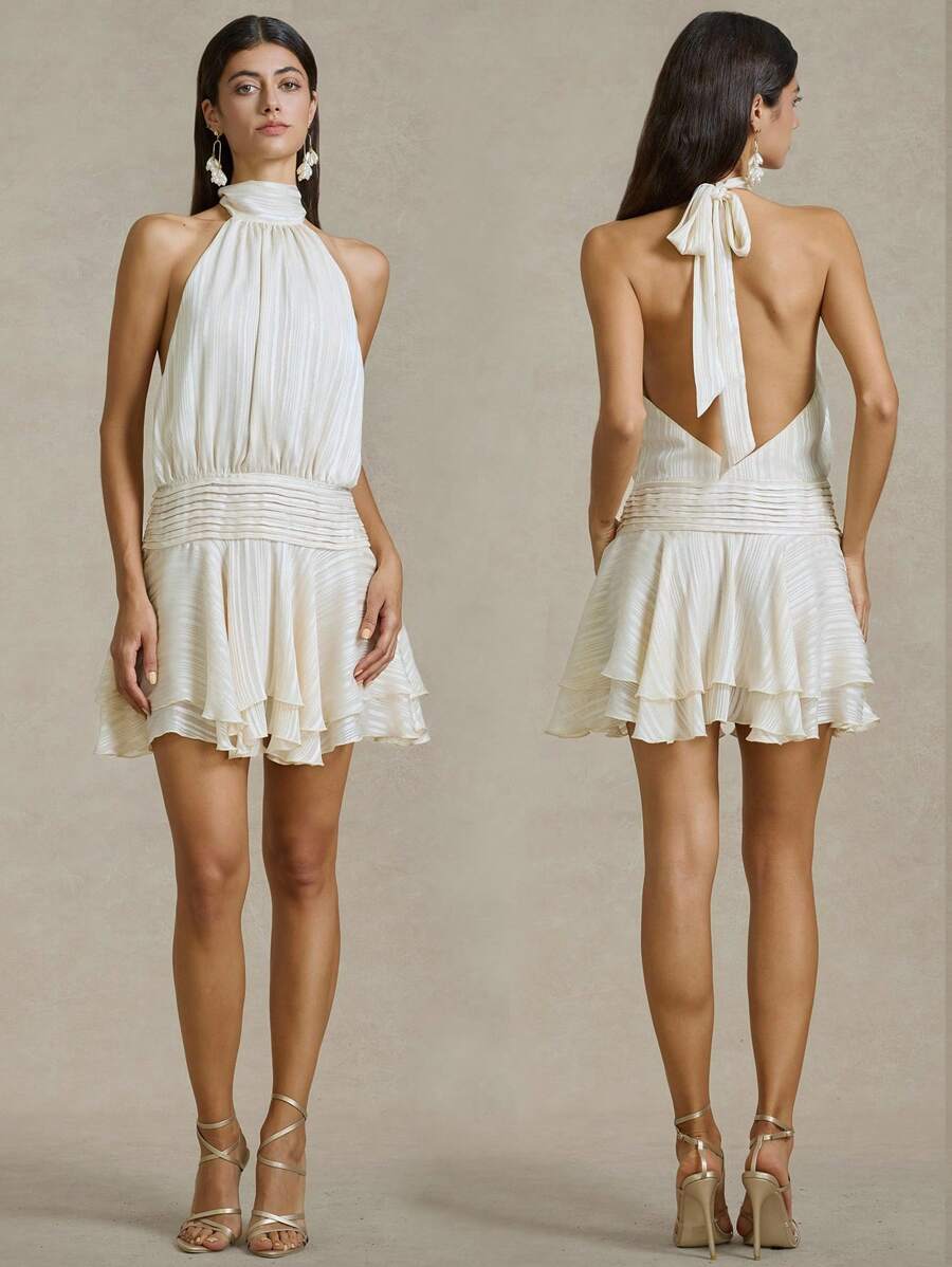 Step into sunshine with this playful off-shoulder mini dress designed for carefree summer days and beach adventures. Its breezy fit and flirty neckline keep you cool and stylish, making every outing effortlessly elegant. Perfect for soaking up the sun or dancing by the waves, this dress adds a splash of fun to your warm-weather wardrobe.