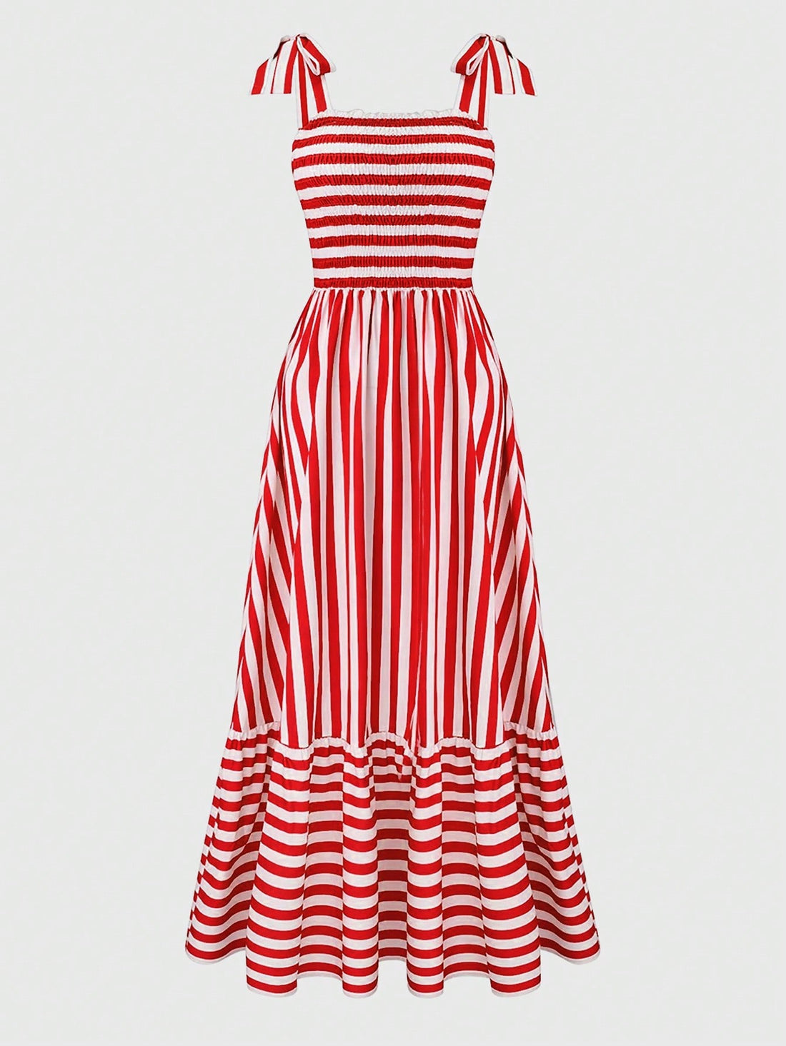 Get ready for beach perfection with our Effortlessly Chic Striped Maxi Dress! This dress combines effortless style with ultimate comfort, making it perfect for your next beach vacation. Say hello to easy beach fashion with this must-have dress!