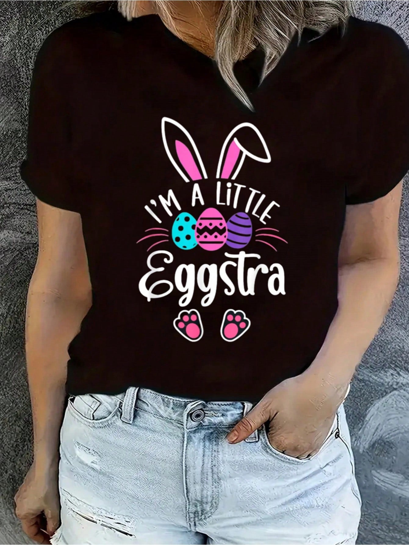 Get ready to crack some eggs-tra laughs with this Egg-cellent Easter Vibes t-shirt! With a playful pun and quirky design, this shirt is sure to make you stand out at your egg hunt (or just lounging on the couch). Perfect for the ones who never take themselves too seriously!