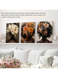 Celebrate beauty and strength with this playful 3-piece canvas art set featuring elegant African American women. Each waterproof canvas is framed in sturdy wood, making it perfect for brightening up your living room, bedroom, or office. Whether you're treating yourself or gifting it for birthdays and graduations, this vibrant wall decor adds a splash of charm and inspiration to any space.