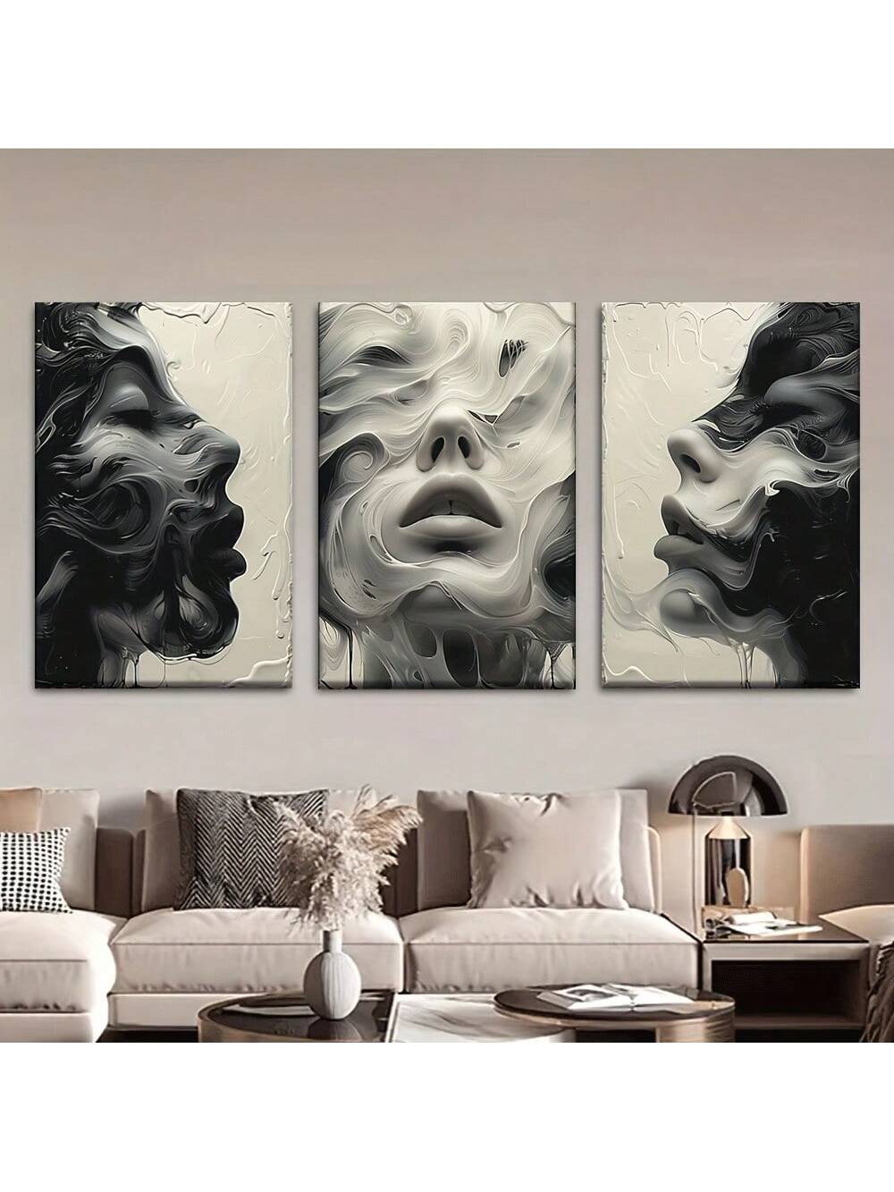 Bring a splash of modern charm to any space with this playful 3-piece abstract art set featuring stylish women’s faces. Perfectly unframed for easy mixing and matching, these prints add a lively, artistic vibe to your home, office, or café. They also make a clever gift choice for birthdays, holidays, or those special moments when you want to brighten someone’s day with creativity.