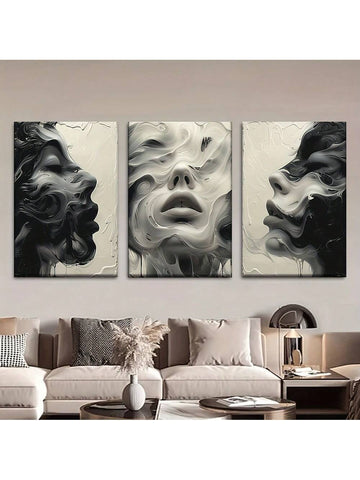 Bring a splash of modern charm to any space with this playful 3-piece abstract art set featuring stylish women’s faces. Perfectly unframed for easy mixing and matching, these prints add a lively, artistic vibe to your home, office, or café. They also make a clever gift choice for birthdays, holidays, or those special moments when you want to brighten someone’s day with creativity.