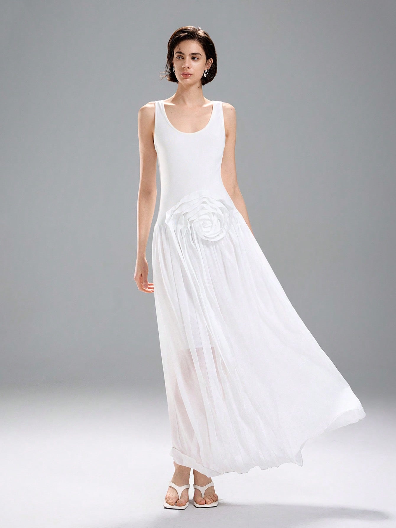 Step into spring with this playful 3D Floral Patchwork Long Skirt, designed to bring a touch of whimsy to your wardrobe. Its semi-sheer fabric dances with every step, revealing delicate floral details that celebrate the season. Perfect for sunny days and balmy evenings, this skirt blends elegance with a fun, flirty vibe to keep you feeling fresh and fabulous all summer long.