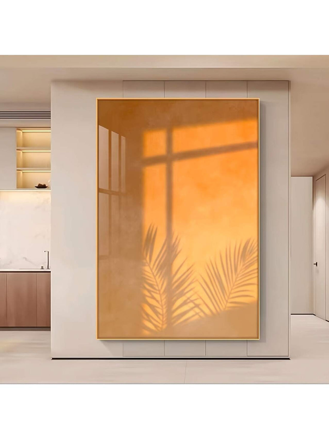 Bring a splash of sunshine into your space with this playful abstract canvas wall art. Featuring warm daylight and shadow patterns, it effortlessly brightens any room while adding a modern, artistic vibe. Perfect for sparking joy and conversation, this piece transforms your walls into a gallery of light and shapes that dance throughout the day.