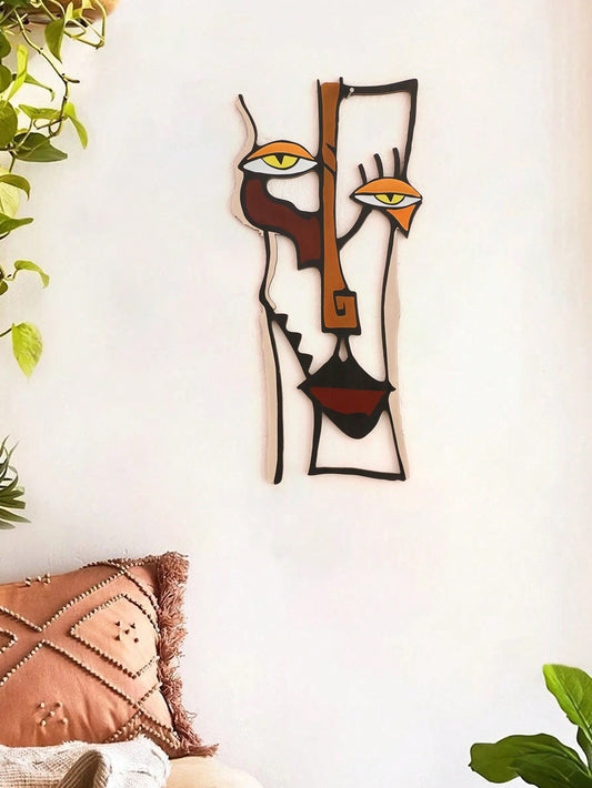 Transform your walls into a work of art with our Elegant Abstract Face Wall Art. Made from high-quality wood, this modern minimalist decor effortlessly adds sophistication to any home or office. Elevate your space with this unique and eye-catching piece.