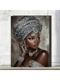 Transform your space with this playful yet regal Elegant African Queen Wall Art! This digital canvas painting adds a splash of cultural flair to any room. Perfect for jazzing up bedroom walls or creating a conversation-starting focal point in your living area. The vibrant colors and striking design celebrate African beauty with a fun, contemporary twist that'll make your décor pop!