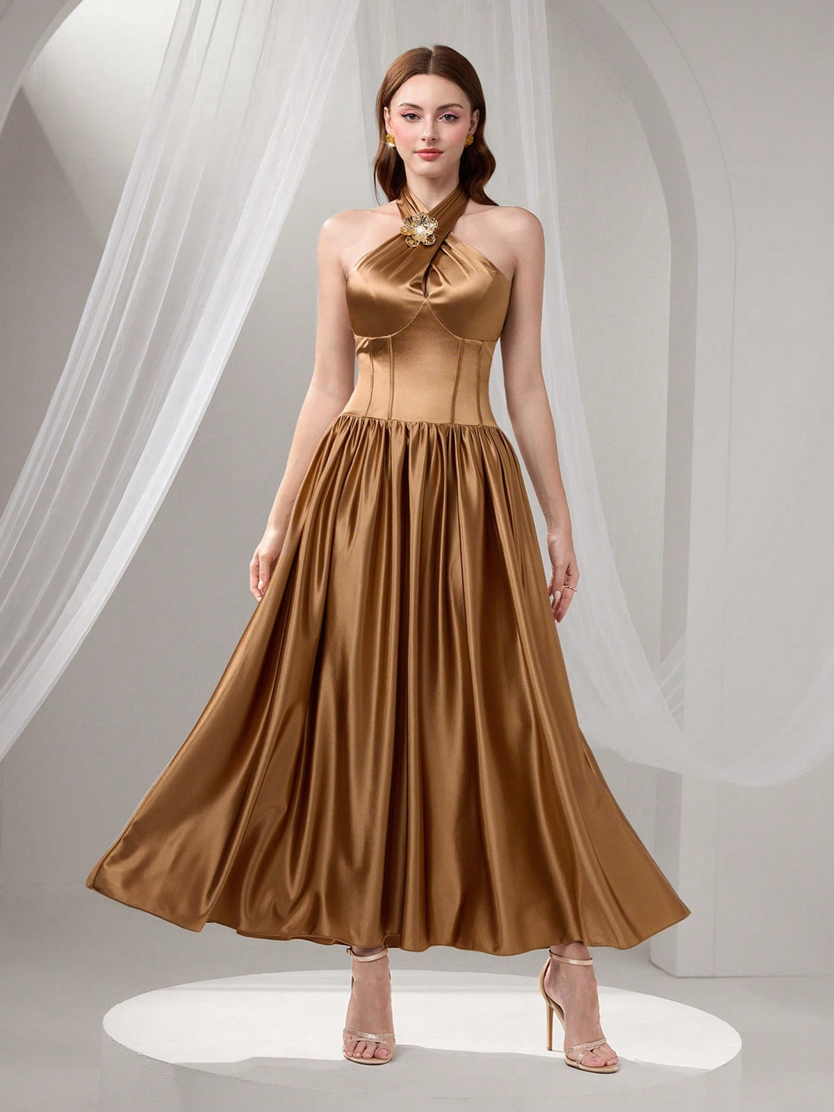 formal graduation dress for women Elegant Beaded and Prom - Heavily Embellish – CANARY HOUZE attribute:embellishments:embroidery These dresses are ideal 16 Arlington, Minelli Wedding Style:Maxi Dress
