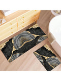 The Elegant Black Marble Anti-Slip Mat is a stylish and functional addition to any bathroom, kitchen, or home decor. With its anti-slip design and versatile use, it provides both safety and aesthetic appeal. Made with high-quality materials, it is both durable and elegant in any setting.
