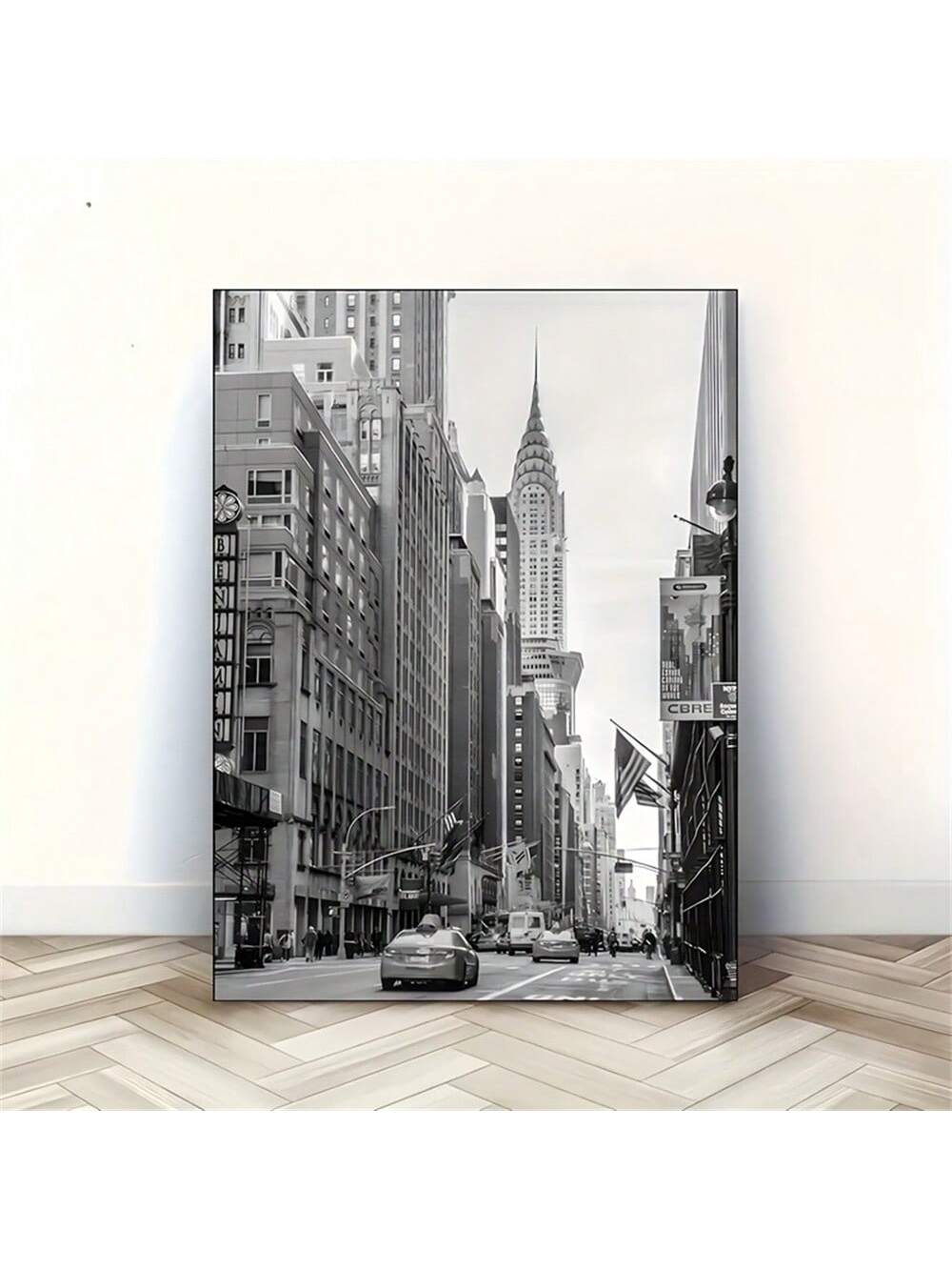 Transform your walls with a dash of city charm! This elegant black and white NYC canvas print brings timeless sophistication to any room. Perfect for home or office, it captures the iconic spirit of New York with a sleek, minimalist vibe. Add a playful yet classy touch that sparks conversation and invites you to daydream of city adventures every day.