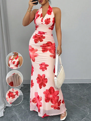 Step into the spotlight with this Elegant Bodycon High Neck Fish Tail Dress, designed to hug your curves and dazzle at every spring and summer event. Its sleek high neck adds a touch of sophistication, while the playful fish tail flare brings movement and flair to your look. Lightweight and flattering, this dress lets you dance the night away in style and comfort. Perfect for garden parties, weddings, or date nights, it’s your go-to for turning heads with effortless charm.