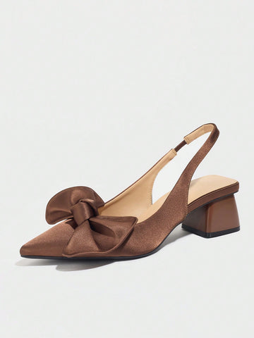 Step into summer with these playful high heel pumps featuring a charming bow decoration. Designed for comfort and style, their open toe and slip-on design make them perfect for dancing the night away at parties or adding a flirty touch to your formal outfits. Elevate your look effortlessly while enjoying all-day wearability.