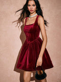 Turn heads this Valentine’s Day with our Elegant Burgundy Square Neck Dress. Its minimalist design and flattering square neckline bring out a subtle charm that’s effortlessly playful. Perfect for a romantic night out or a chic daytime look, this dress combines comfort and style in a rich, flirty hue that celebrates you.