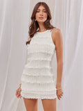 Step into sunshine-ready style with this Elegant Chiffon Lace Pleated Mini Dress. Light and breezy, its delicate lace and flowing pleats create a flirty silhouette perfect for summer adventures. Whether you’re strolling the beach or dancing under the stars, this dress keeps you cool and charming all day long. Get ready to turn heads and make every moment a vacation moment!