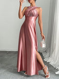 Turn heads and twirl the night away in this Elegant Coral Pink Fitted Long Ball Gown. Its flattering fit hugs your silhouette while the flowing skirt adds a dreamy touch, making it the perfect pick for prom or any party where you want to shine. Feel confident, look stunning, and dance like nobody’s watching!