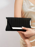Step into the spotlight with this Elegant Evening Clutch Bag! Its sleek envelope design adds a dash of chic to any wedding or party outfit, while the compact size keeps your essentials close without the bulk. Perfect for twirling on the dance floor or stealing the spotlight at cocktail hour, this clutch is your new go-to accessory for effortless glam. Who says sophistication can’t have a little fun?