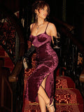 Slip into sophistication with this stunning velvet party dress that hugs your curves in all the right ways. Crafted from luxurious velvet fabric, this autumn essential delivers that coveted glamorous look without the fuss. The fitted silhouette flatters your figure while the rich, solid color makes a bold statement at any celebration. Whether you're heading to a holiday gathering or a night out, this dress transforms you into the most elegant person in the room. Pure velvet magic, ready to turn heads.