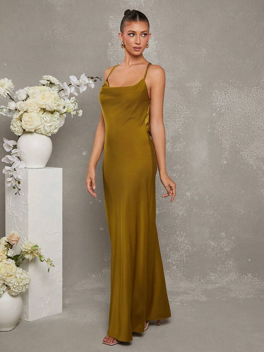 chiffon summer wedding guest dress Women's Cocktail Plain Ruffle Twisted Elegant Maxi Dress V Neck Flared 3/4 Length Sleeve 2026 Elevate your style at any wedding with this chiffon A Summer Wedding Maxi Dress Fall