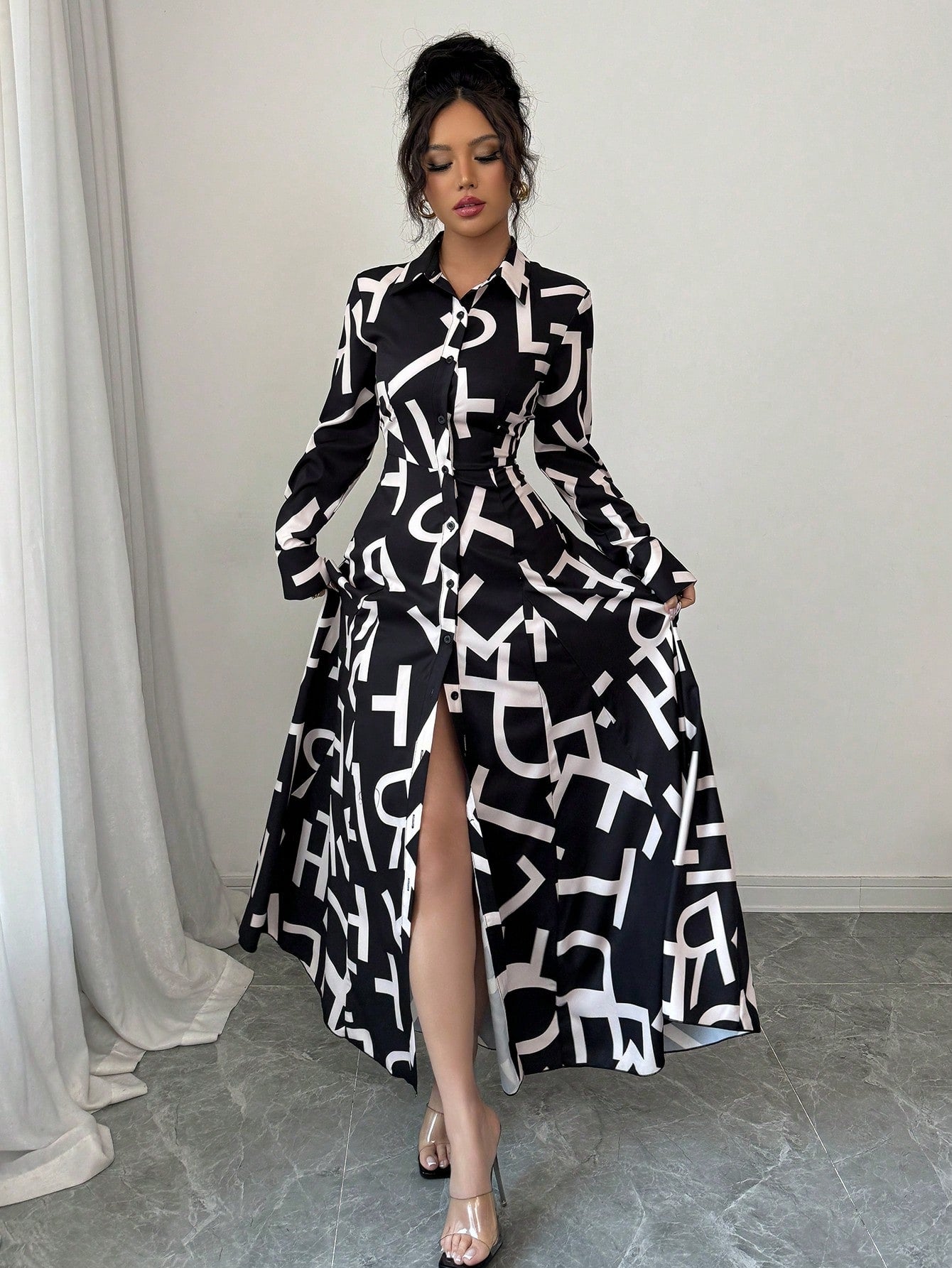 Elegant Floral Print Maxi Dress for Women