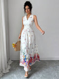 Floral maxi dress view 2