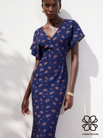 Step into charm with this Elegant Floral V-Neck Dress, featuring playful ruffles and a flattering mermaid hem that sways with every move. Crafted in high-quality Modichic style, it’s perfect for turning heads at any occasion while keeping you comfortable and confident. Embrace your feminine flair with this delightful floral design!