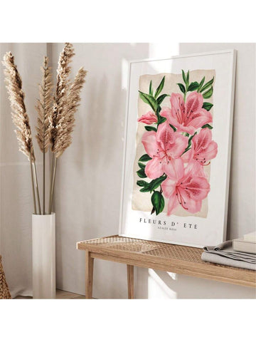 Bring a touch of whimsy and sophistication to your space with this Elegant Flowers Canvas Poster. Its minimalist floral design adds fresh, modern charm without overwhelming your walls. Perfect for brightening up any room, this playful art piece makes your home feel like a blooming garden all year round.