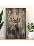 Elevate your living space with our Elegant Framed Abstract Deer Canvas Art. Featuring a luxurious design, this wall décor adds a touch of elegance to any living room or bedroom. Crafted with high-quality materials, it is the perfect statement piece for your home.