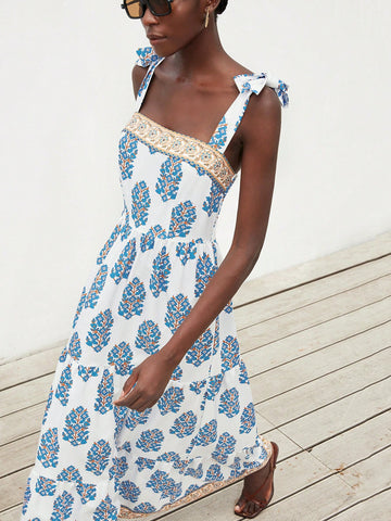 Step into effortless charm with this Elegant French Chic A-Line Dress. Featuring a delicate floral print and slender spaghetti straps, it’s perfect for turning heads on your next stylish getaway. Light, breezy, and flattering, this dress brings a playful touch of Parisian flair to your vacation wardrobe.