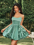 Step into summer with this Elegant Green Romantic Bow Dress, perfect for parties and special events. Its charming bow detail adds a playful touch, while the vibrant green hue keeps you glowing all day and night. Designed to make you feel effortlessly graceful, this dress is your go-to for turning heads and creating unforgettable memories.
