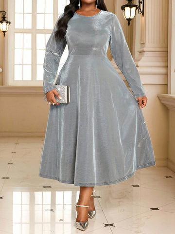 Step into cozy sophistication with this Elegant Grey Knitted Midi Dress. Featuring a playful asymmetrical neckline and flared puff sleeves, it brings a fresh twist to your autumn and winter wardrobe. The soft knit fabric offers warmth without sacrificing style, making it perfect for chilly-day events where comfort meets charm. Flatter your silhouette with its midi length that dances with every step, ensuring you stand out in a subtle yet stunning way. Get ready to turn heads and embrace the season with effo