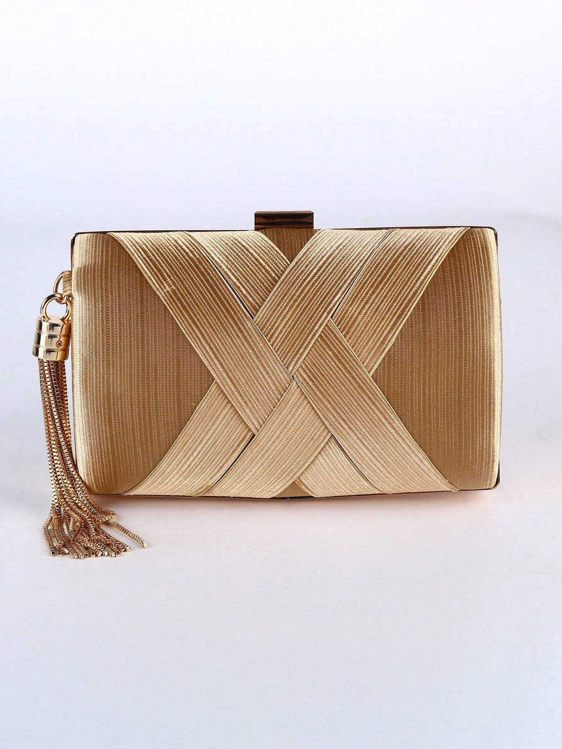 Add a splash of charm to your evening with this Elegant Handmade Tassel Evening Bag. Crafted from smooth silk, it offers plenty of space for your essentials while keeping your look effortlessly chic. The playful tassel detail adds a fun twist to formal events, making it the perfect companion for nights filled with laughter and style.