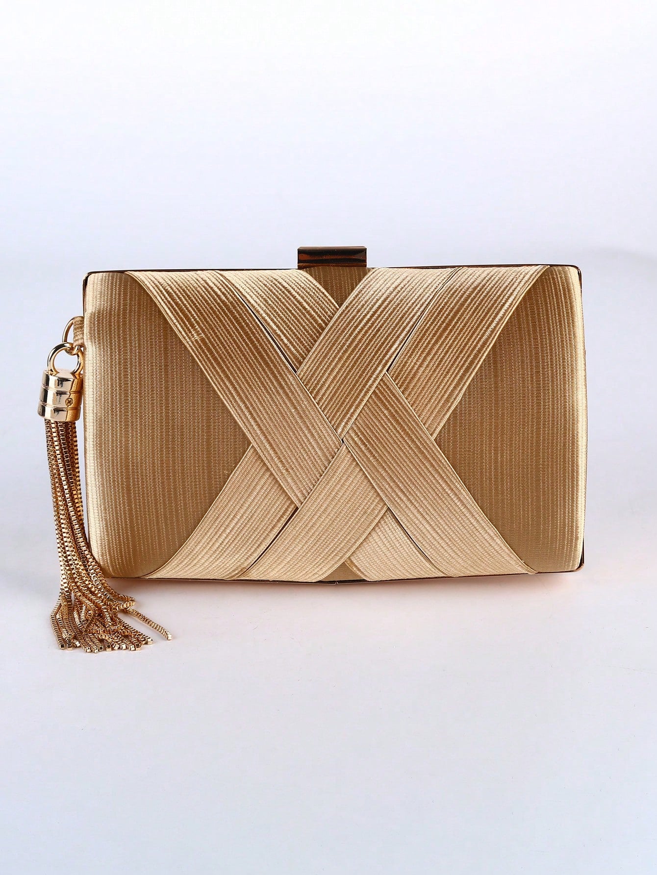 Add a splash of charm to your evening with this Elegant Handmade Tassel Evening Bag. Crafted from smooth silk, it offers plenty of space for your essentials while keeping your look effortlessly chic. The playful tassel detail adds a fun twist to formal events, making it the perfect companion for nights filled with laughter and style.