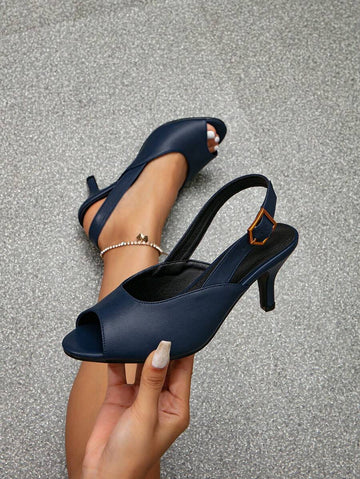 Step into sophistication with these stunning peep-toe sandals that blend timeless elegance with modern flair. The delicate T-strap design hugs your foot securely, while the convenient back zipper makes slipping them on effortless. Crafted with a graceful high heel, they're your go-to choice for spring weddings, summer soirées, and any occasion calling for a touch of glamour. Whether you're dancing the night away or making a grand entrance, these beauties deliver comfort and style in one fabulous package.