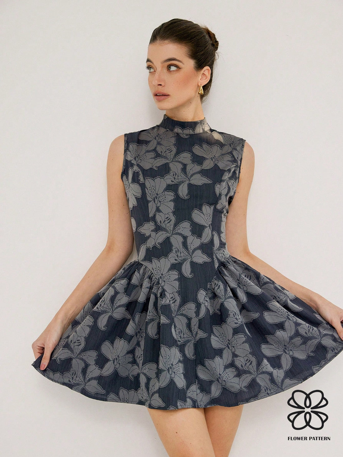 Step into sunshine with this playful Italian-inspired floral mini dress. Featuring a sleeveless cutout and a flirty split hem, it’s perfect for turning heads at any summer gathering. Lightweight and breezy, this dress combines chic style with effortless comfort for your warm-weather adventures.