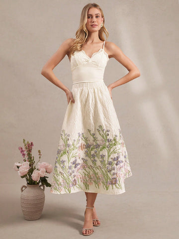 Get ready to turn heads with our Elegant Jacquard Maxi Dress! Perfect for summer vacations and date nights, this dress will make you feel confident and stylish. The unique jacquard pattern adds a touch of elegance, while the maxi length keeps you comfortable and cool. Don't miss out on adding this versatile piece to your wardrobe!