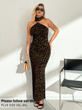 Slip into sophistication with this stunning leopard ombre bodycon maxi dress that's ready to turn heads at your next autumn or winter celebration. The sleek, form-fitting silhouette hugs your curves in all the right ways, while the mesmerizing ombre leopard print adds a wild touch of glamour. Whether you're dancing at a holiday party or making a grand entrance at a special event, this dress delivers that perfect blend of elegance and edge. The flowing maxi length keeps things classy while the bodycon fit en