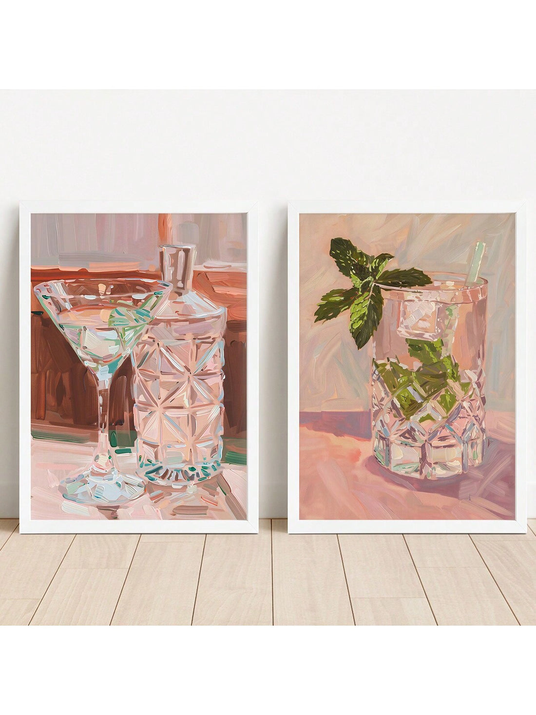 Add a splash of style to your space with this Elegant Martini Bar Art Set of 2. These modern cocktail canvas prints bring a fun, chic vibe to your home or kitchen, perfect for cocktail lovers who like their décor with a twist. Brighten your walls and stir up conversations with these playful, eye-catching pieces that celebrate the timeless charm of a perfectly crafted martini. Cheers to stylish sips and stunning art!