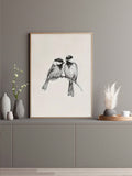 Add a touch of whimsy to your space with our Elegant Minimalist Bird Sketch Canvas Print. Its serene beauty is the perfect addition to any rustic wall decor. Bring a lighthearted charm to your home with this unique piece.