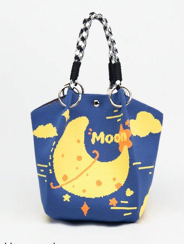 Elevate your everyday carry with this stunning bucket bag featuring a bold multi-color geometric pattern. Crafted for versatility, its spacious interior accommodates everything from daily essentials to travel necessities. The elegant design seamlessly transitions from work to weekend, while the sturdy handheld construction ensures comfortable, confident carrying. Perfect for those who refuse to compromise between style and functionality.