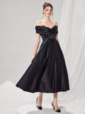 Step into the spotlight with this playful off-shoulder black lace ball gown, designed to turn heads at birthdays, proms, and all your formal celebrations. Its delicate ruffles add a flirty touch, while the elegant lace brings timeless charm. Feel confident and ready to dance the night away in this stunning dress made just for unforgettable moments.