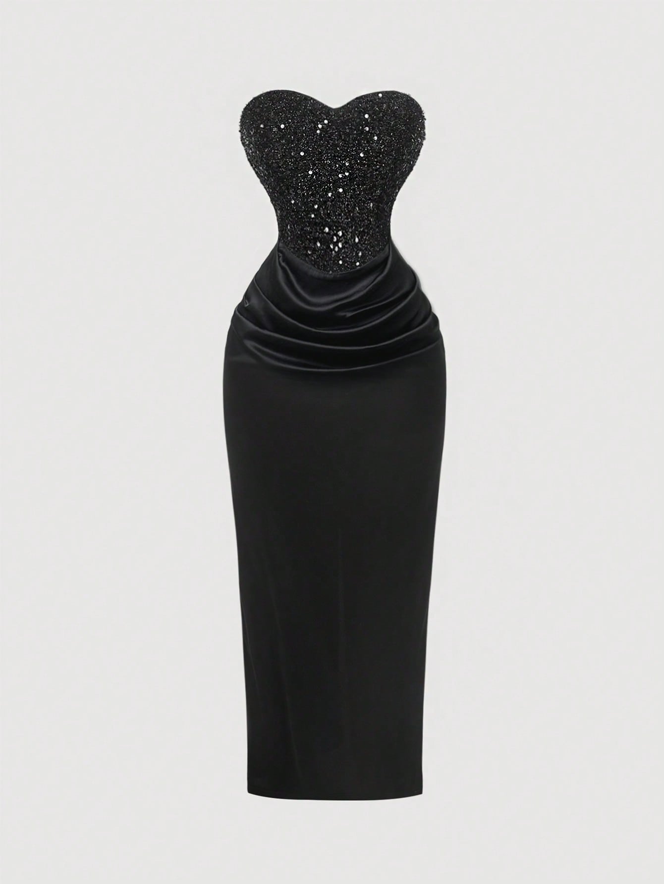 Step into the spotlight with this Elegant Off-Shoulder Black Sequin Dress! Its shimmering sequins catch every eye, while the off-shoulder design adds a flirty touch. Perfect for graduations, Memorial Day celebrations, or your next party, this dress promises to make you shine and dance the night away with confidence.