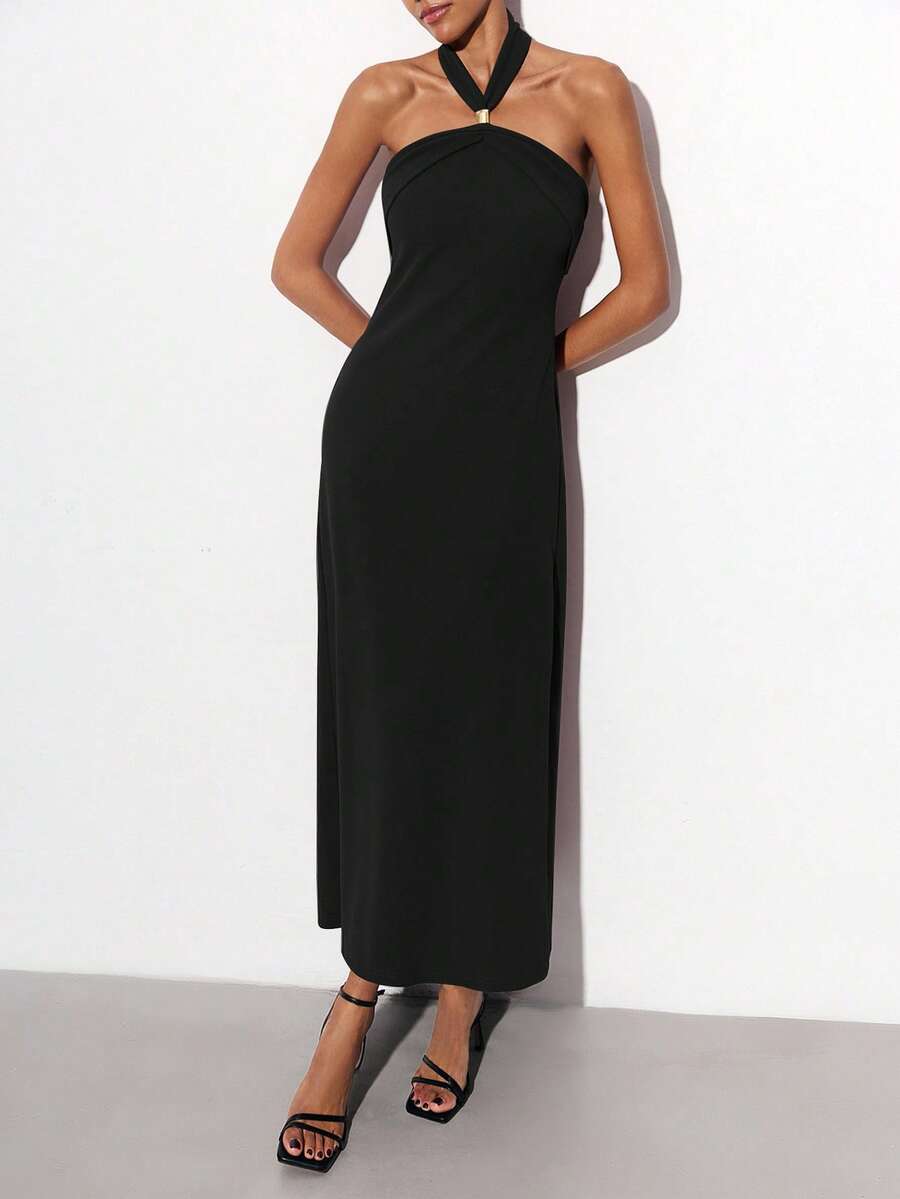 Make a statement in this stunning orange maxi dress that's ready for any celebration! The elegant silhouette features a flattering side slit that adds movement and sophistication, while the vibrant hue ensures you'll turn heads at weddings, parties, and festive gatherings. Crafted for the modern guest who refuses to blend in, this dress combines timeless style with contemporary flair. Whether you're dancing the night away or mingling with friends, you'll feel confident and fabulous in this show-stopping pie