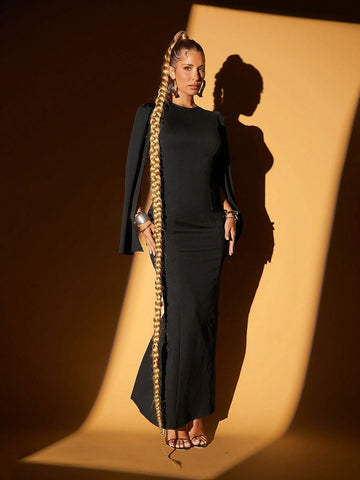 Turn heads this season with our Elegant Padded Shoulder Bodycon Dress, designed to add a dash of confident charm to fall and winter festivities. The structured padded shoulders create a bold silhouette, while the figure-hugging fit celebrates your curves with playful sophistication. Perfect for Thanksgiving dinners or holiday parties, this dress keeps you stylishly cozy and effortlessly chic from gathering to gathering. Embrace the season’s spirit with a look that’s both fun and fabulous.