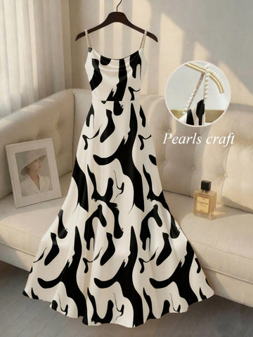 Elevate your everyday with this stunning pearl-embellished dress that effortlessly transitions from office to evening. Delicate pearl details add a touch of sophistication, while the versatile silhouette flatters every figure. Whether you're heading to work or stepping out for a night on the town, this dress is your new go-to. Comfortable enough for all-day wear, chic enough to turn heads—because who says you can't have it all?