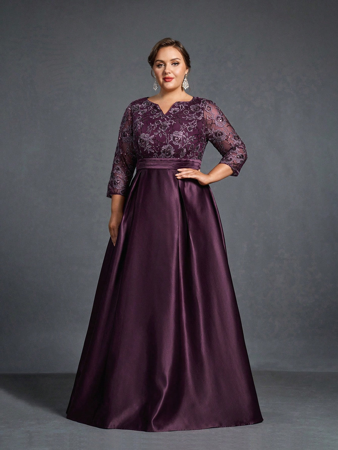 Celebrate in style with this Elegant Plus-Size Bridal Shower Dress designed to make you the star of the party. Flattering and comfortable, it embraces your curves while adding a touch of glamour to your look. Perfect for a joyful wedding celebration, this dress ensures you feel confident and radiant from start to finish. Get ready to shine and have fun in a dress as unforgettable as your special day!