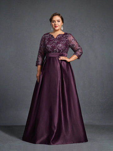 Celebrate in style with this Elegant Plus-Size Bridal Shower Dress designed to make you the star of the party. Flattering and comfortable, it embraces your curves while adding a touch of glamour to your look. Perfect for a joyful wedding celebration, this dress ensures you feel confident and radiant from start to finish. Get ready to shine and have fun in a dress as unforgettable as your special day!